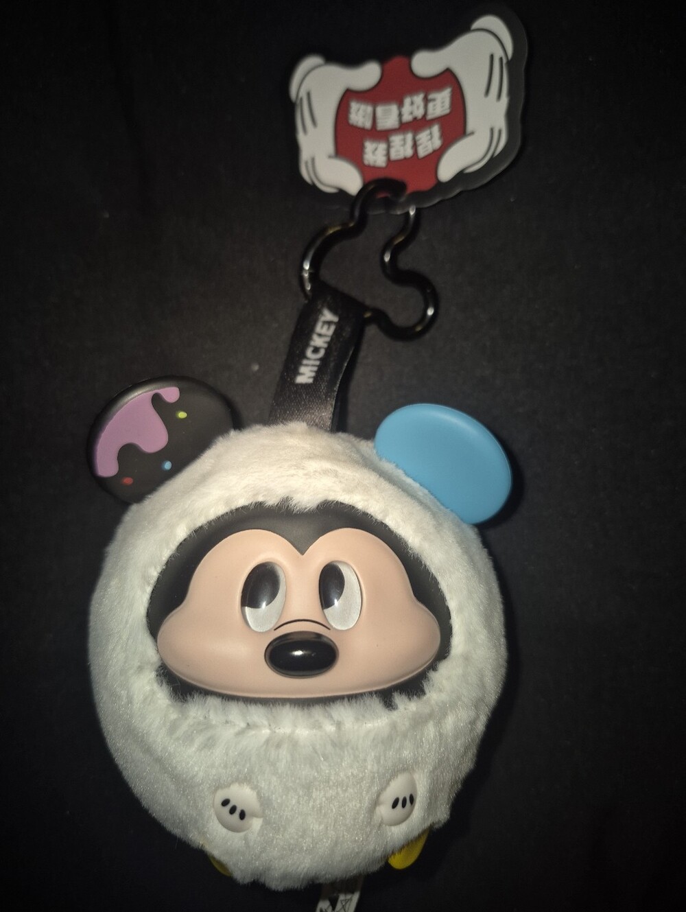 Disney MINISO Graffiti Mickey Mouse Plush Bag Charm